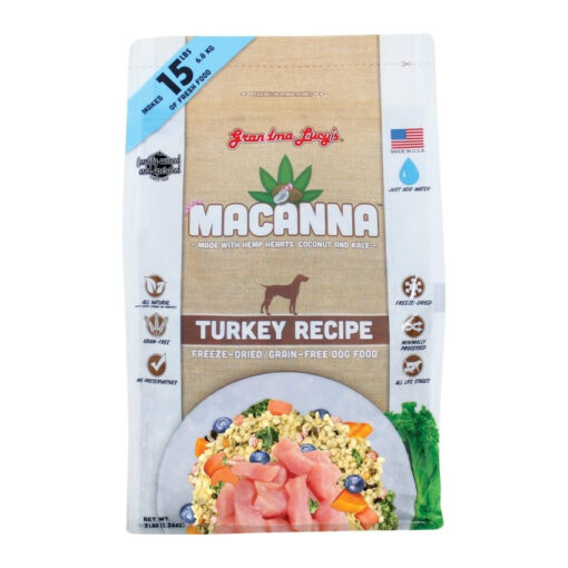 Grandma Lucy’s Macanna Turkey Freeze Dried Dog Food