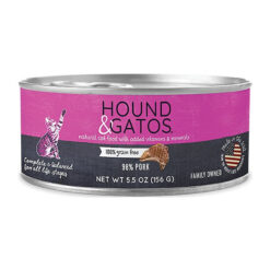 Hound & Gatos 98% Pork Formula Grain-Free Canned Cat Food