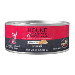 Hound & Gatos Salmon Formula Grain-Free Canned Cat Food