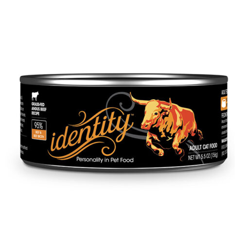 identity 95% Grass-Fed Angus Beef Canned Cat Food