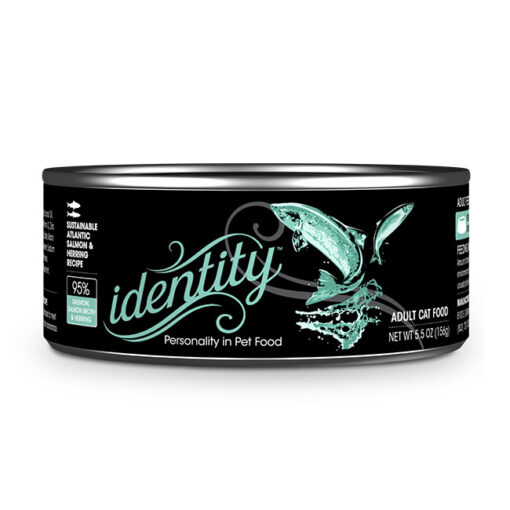 identity 95% Sustainable Atlantic Salmon & Herring Canned Cat Food