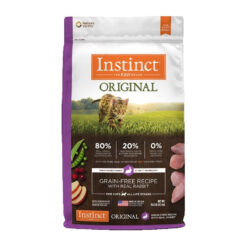 Nature’s Variety Instinct Original Grain-Free Recipe with Real Rabbit Dry Cat Food