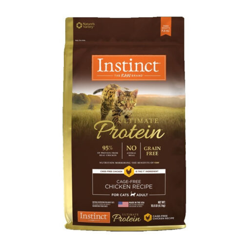Nature’s Variety Instinct Ultimate Protein Grain-Free Cage-Free Chicken Recipe Dry Cat Food