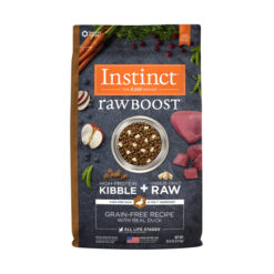 Nature’s Variety Instinct Raw Boost Grain-Free Recipe with Real Duck Dry Dog Food