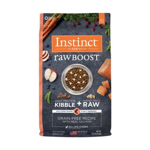 Nature’s Variety Instinct Raw Boost Grain-Free Recipe with Real Salmon Dry Dog Food