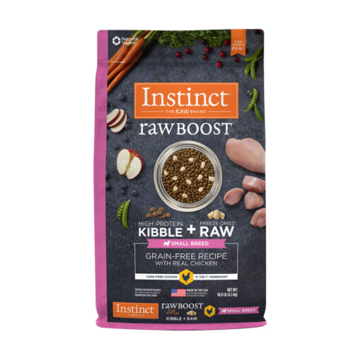 Nature’s Variety Instinct Raw Boost Small Breed Grain-Free Recipe with Real Chicken Dry Dog Food
