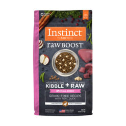 Nature’s Variety Instinct Raw Boost Small Breed Grain-Free Recipe with Real Duck Dry Dog Food