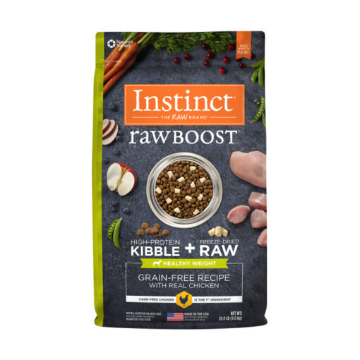 Nature’s Variety Instinct Raw Boost Healthy Weight Grain-Free Chicken Recipe Dry Dog Food