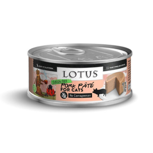 Lotus Pork Pate Grain-Free Canned Cat Food