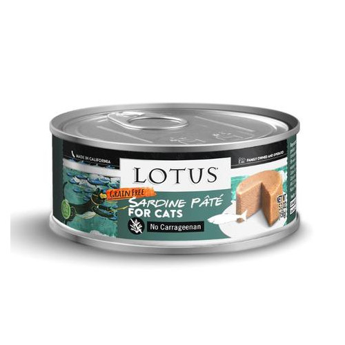 Lotus Sardine Grain-Free Pate Canned Cat Food