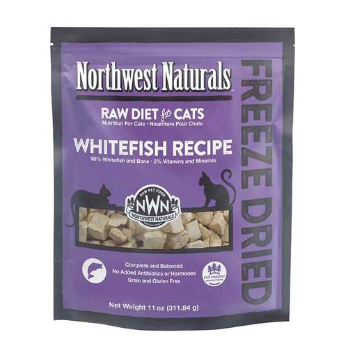 Northwest Naturals Freeze Dried Whitefish Cat Food