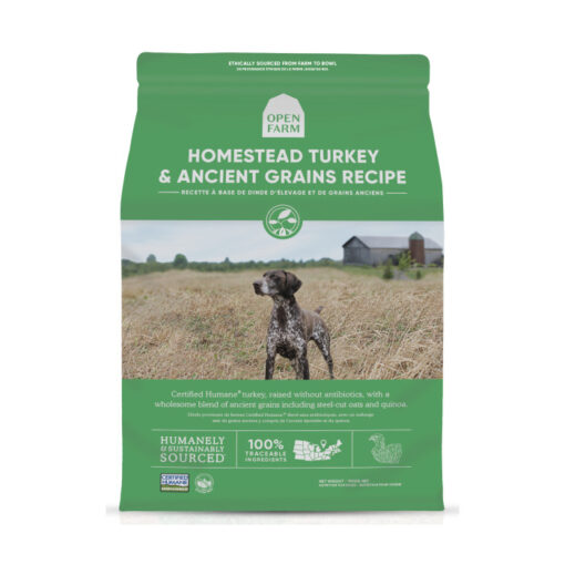 Open Farm Homestead Turkey & Ancient Grains Recipe Dry Dog Food