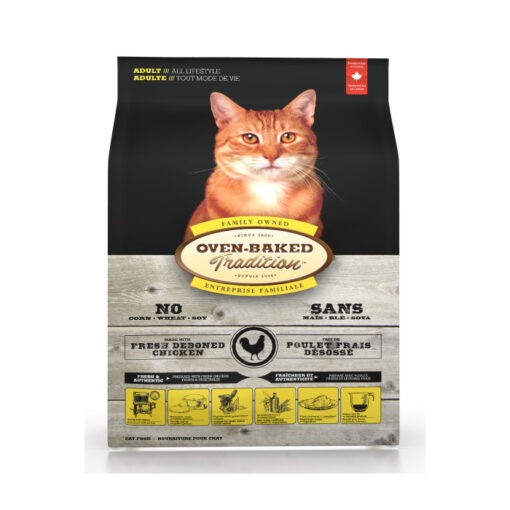 Oven-Baked Tradition Chicken Formula Adult Dry Cat Food