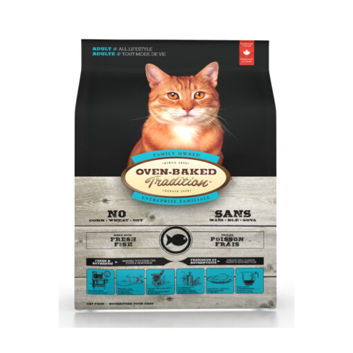 Oven-Baked Tradition Fish Formula Adult Dry Cat Food