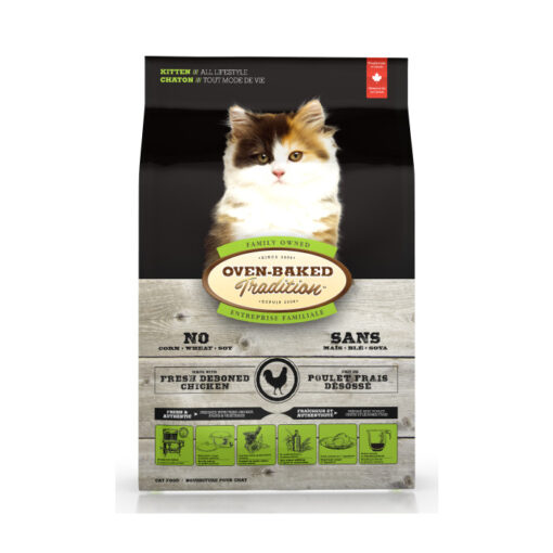 Oven-Baked Tradition Chicken Formula Kitten Dry Cat Food