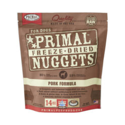 Primal Pork Formula Nuggets Grain-Free Raw Freeze-Dried Dog Food