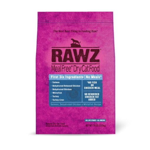 Rawz Meal Grain-Free Salmon, Chicken & Whitefish All Stages Dry Cat Food