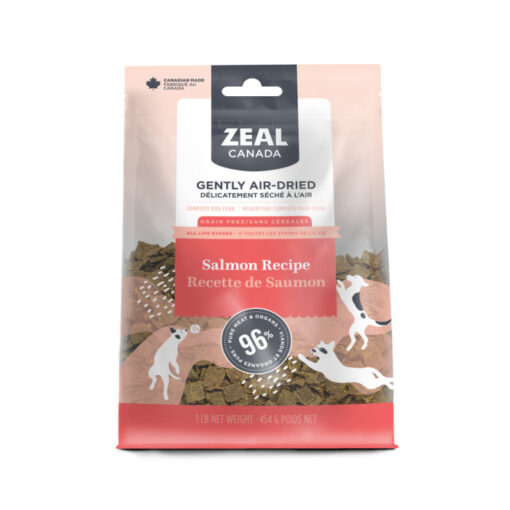 Zeal Canada Gently Air-Dried Grain Free Salmon Recipe Dog Food