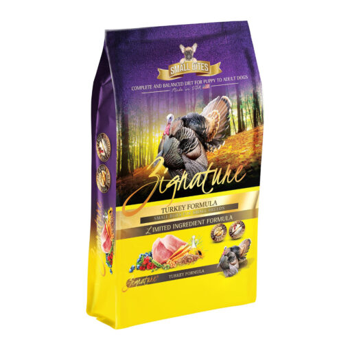 Zignature Turkey Limited Ingredient Formula Small Bites Dry Dog Food