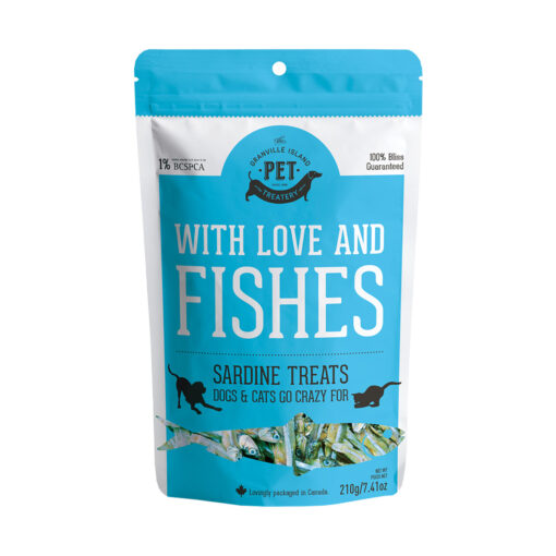 The Granville Island Pet Treatery – With Love & Fishes Sardine Treats