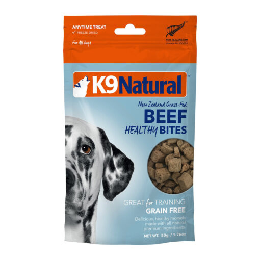 K9 Natural Healthy Bites Beef Freeze-Dried Dog Treats