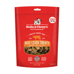 Stella & Chewy's Beef Liver Freeze-Dried Raw Dog Treats