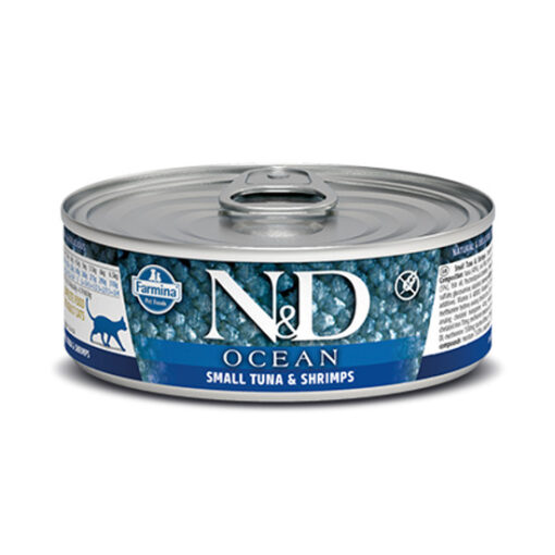 Farmina N&D Ocean Tuna & Shrimps Adult Canned Cat Food