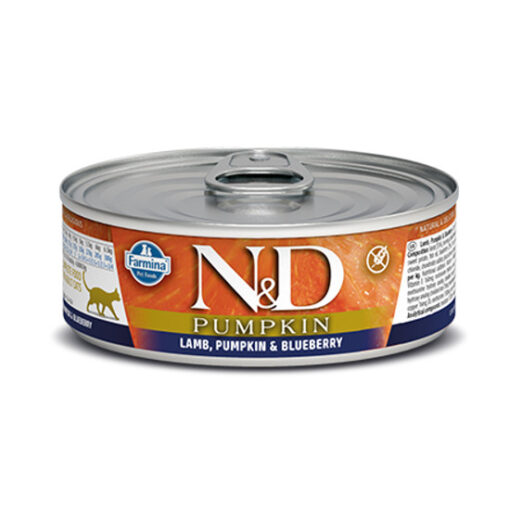 Farmina N&D Pumpkin Lamb, Pumpkin & Blueberry Adult Canned Cat Food