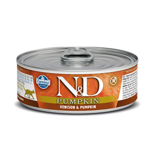 Farmina N&D Pumpkin Venison & Pumpkin Adult Canned Cat Food