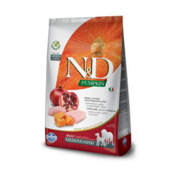 Farmina N&D Pumpkin Grain-Free Chicken & Pomegranate Recipe Medium & Maxi Adult Dry Dog Food
