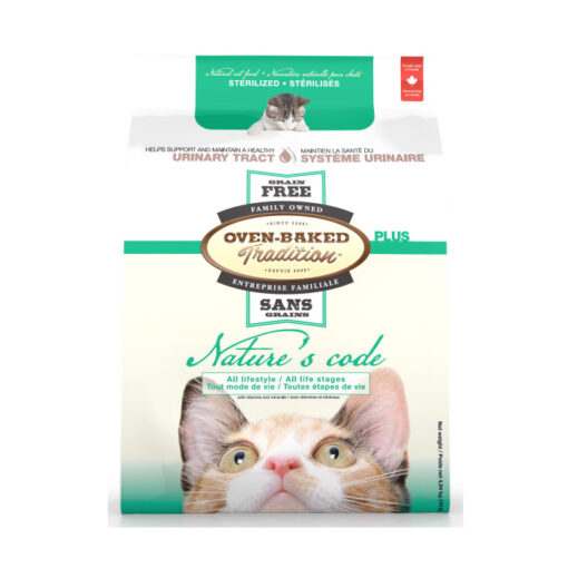Oven-Baked Tradition Nature's Code Grain Free Urinary Tract Dry Cat Food