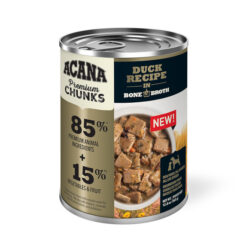 Acana Premium Chunks Duck Recipe in Bone Broth Canned Dog Food