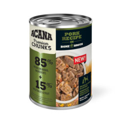 Acana Premium Chunks Pork Recipe in Bone Broth Canned Dog Food