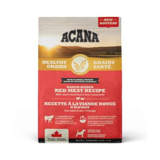 Acana Healthy Grains Ranch-Raised Red Meat Recipe Dry Dog Food