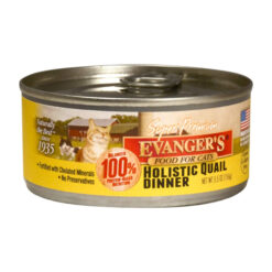 Evanger's Super Premium Quail Dinner Grain-Free Canned Cat Food